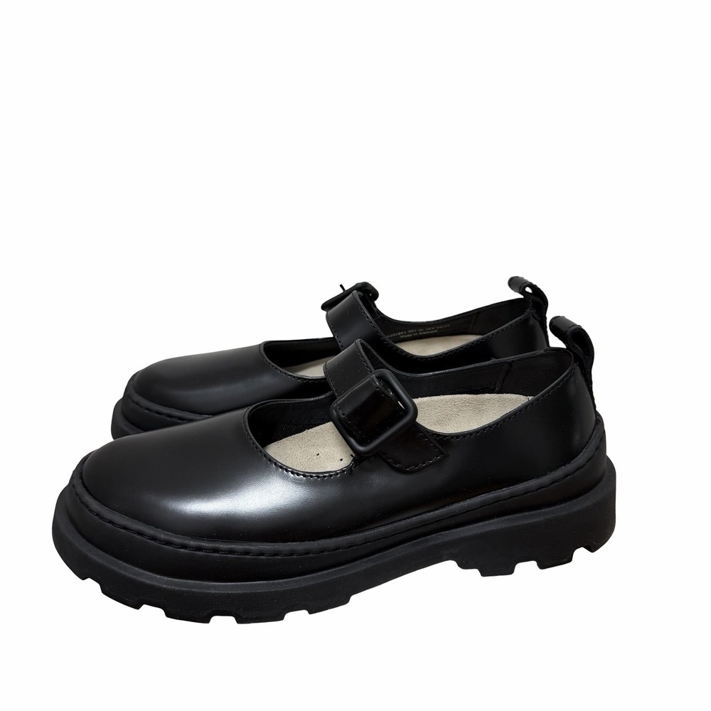Camper Brutus Patent Leather Buckle Mary Jane Shoes US 7.5 EU 38 Black NWOB